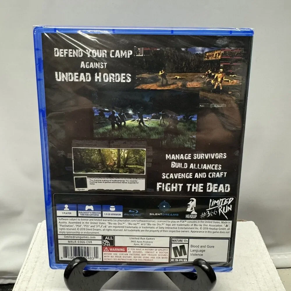 Dead Age PS4 Sony PlayStation 4 Limited Run Games LRG 366 Zombie RPG NEW SEALED